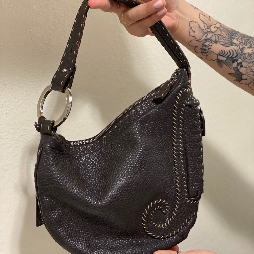 Fendi oyster saddle bag